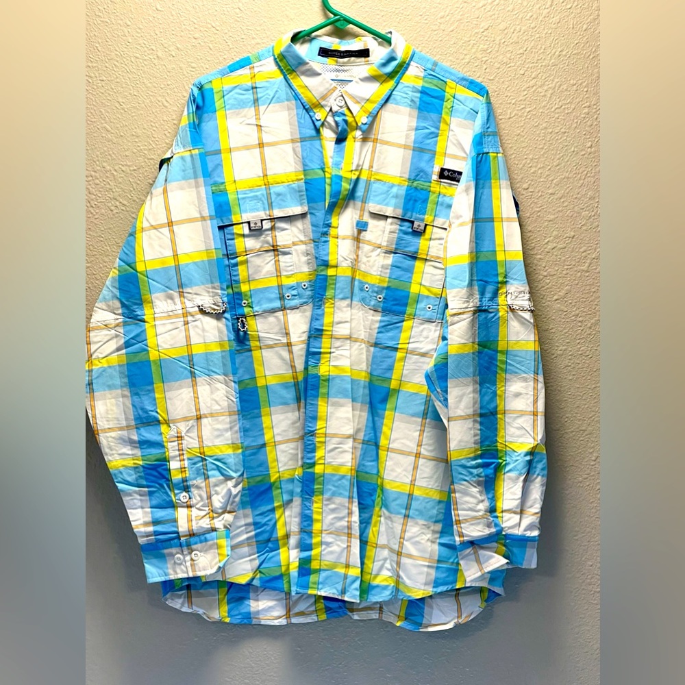 Columbia PFG Super Bahama Long Sleeve- Men’s XL- NWOT